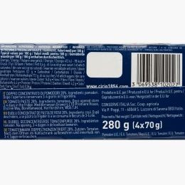 Concentrat de roșii 4x70g