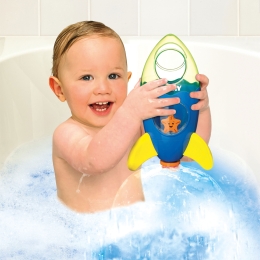 Jucărie de baie rachetă, 12+ luni