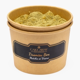 Tiramisu cu matcha și vișine 350g