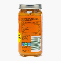 Masă completă cu ton, legume și paste, +7 luni, 200g