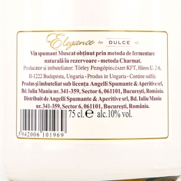 Vin spumant alb dulce Elegance 750ml