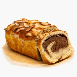 Cozonac keto cu nucă și ciocolată, cu îndulcitori 650g