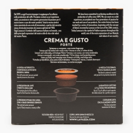 Crema e Gusto Forte, 54 băuturi, 405g capsule cafea 