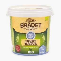 Iaurt natur eco 2.8% grăsime 900g