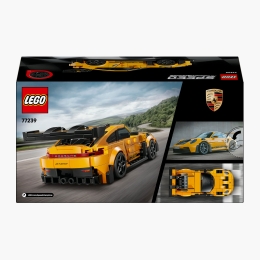 Supermașina Porsche 911 GT3 RS, 77239 Speed Champions, 348 piese, +9 ani