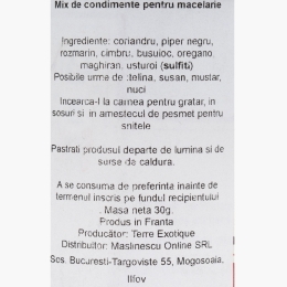 Măslinescu - Mixul măcelarului 30g
