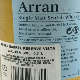 Whisky Single Malt Barrel Reserve, 43%, 700ml + cutie