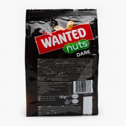 Mini batoane cu ciocolată neagră și arahide 140g