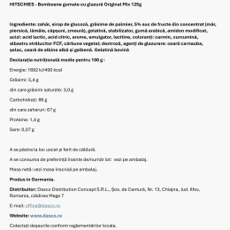 Bomboane gumate cu glazură Original Mix 125g