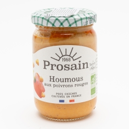Salată humus cu ardei roșu BIO 195g