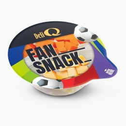 Snack Cheddar alb și brânză cu roșii și chili 60g