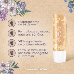 Balsam de buze Vanilla Biscuit, ediție limitată Bridgerton 4.8g
