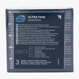 Prezervative UltraThin Sensitive 3 buc