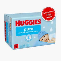 Șervetele Pure Zero plastic Triplo 48x3buc