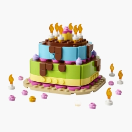 Tort pentru petrecerea de zi de naștere, 40815 Iconic, 219 piese, +7 ani