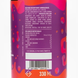 Băutură răcoritoare carbogazoasă artizanală sticlă 0.33l