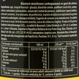 Băutură carbogazoasă cu gust de citrice 1l