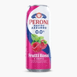 Bere fără alcool cu zmeură și mentă Frutti Rossi, doză, 4x500ml