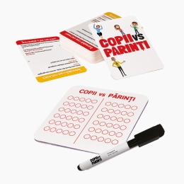 Joc de cărți "Copii vs Părinți" (Ro)