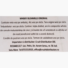 Blended Whisky, 40%, Ireland, 700ml