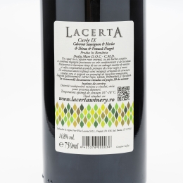 Vin roșu sec Cuvée IX Cabernet Sauvignon & Merlot & Shiraz & Fetească Neagră, 14.8%, 0.75l