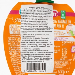 Piure pulpă de măr, +6 luni, 100g