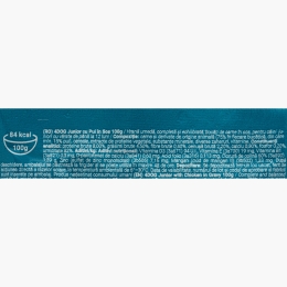 Hrană umedă pentru câini juniori, 100g, cu pui în sos