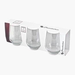Set 3 pahare apă Allegra 425ml