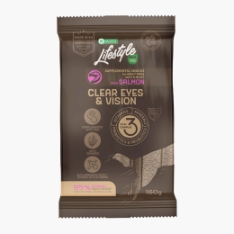 Recompense pentru câini adulți, umede și moi, cu somon Clear Eyes&Vision, 160g