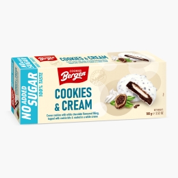 Cookies & cream, fără zahăr 100g