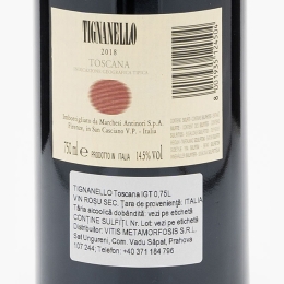 Vin roșu sec Toscana Sangiovese & Cabernet Sauvignon, 14.5%, 750ml