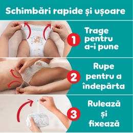 Scutece chiloțel Active Baby Pants XXL Box, mărimea 7, 15+ kg, 128 buc