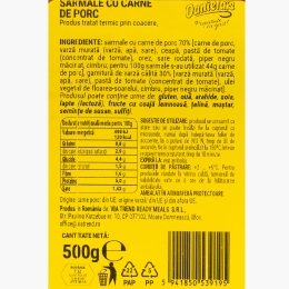 Sarmale cu carne de porc 500g