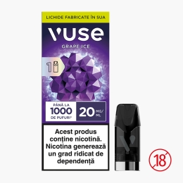Capsulă pentru țigară electronică Grape Ice 20 mg/ml, 1000 puffs, 1 buc