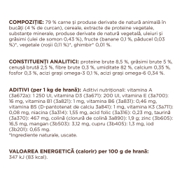 Hrană umedă pentru pisici, curcan în sos, 85g