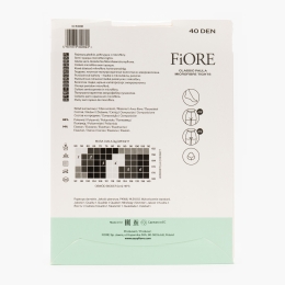 Ciorap microfibră Paula 40 den Poudre 2