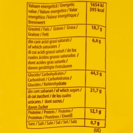 Cozonac cremă de nucă și stafide 400g