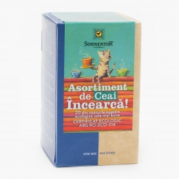 Asortiment de ceai eco 20 plicuri