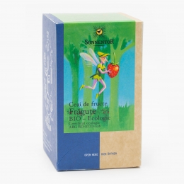 Ceai de fructe frăguțe eco 18 plicuri