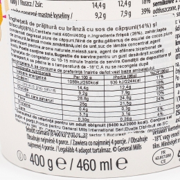 Înghețată cheesecake cu sos de căpșuni și biscuiți cheesecake 460ml