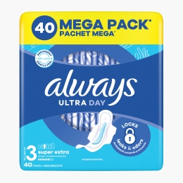 Absorbante Ultra Day, 40 buc
