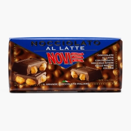 Ciocolată cu lapte extrafină, cu alune întregi 24% 130g