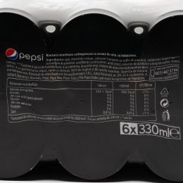 Băutură carbogazoasă Max zero zahăr doză 6x330ml