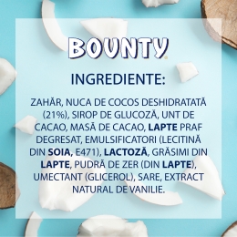 Baton cu cocos învelit în ciocolată cu lapte 6x85g