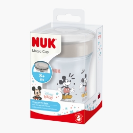 Cană Magic Mickey Mouse, gri, 230ml, +8 luni