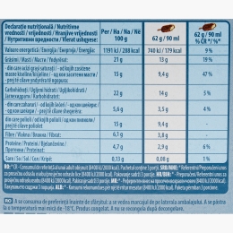 Înghețată cu aromă de vanilie, fără zahăr adăugat, 3x90ml (3x62g)