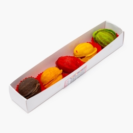 Nuci umplute cu cremă și jeleu Curcubeu 100g