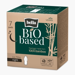 Absorbante igienice de noapte Ultra night Bio based 7 buc