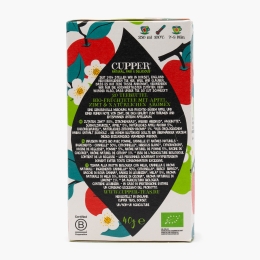 Ceai eco Apple & Cinnamon Infusion, 20 plicuri, 40g