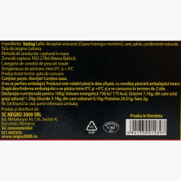 Baby hering la grătar 200g